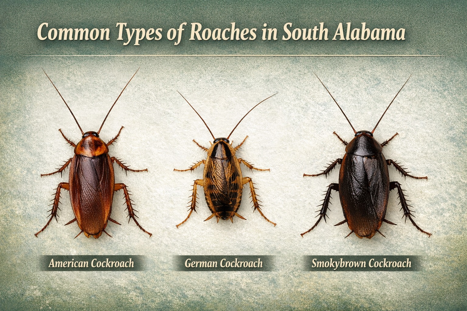 Why You’re Seeing More Roaches in Your Home in South Alabama (And What to Do About It)