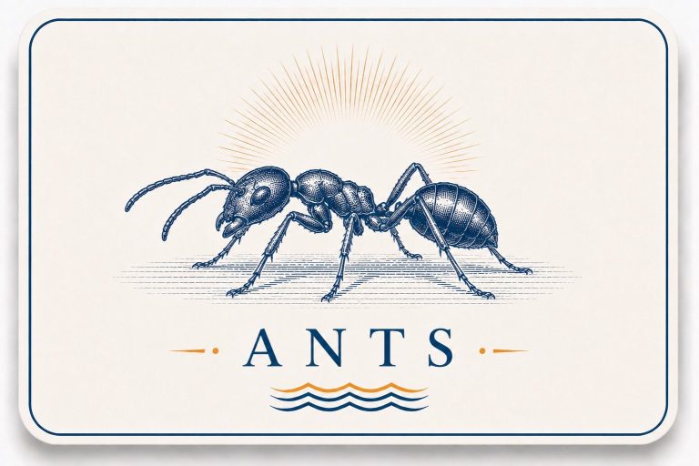 Ant Control in Daphne, AL Ant control card for Hilbun Pest Control featuring nuisance ant treatment for homes in Daphne, Alabama.