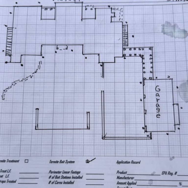 An assessment of a residential property is being conducted to determine the need for termite treatment. Every property is unique, and throughout the termite assessment, specific determinations and recommendations will be provided